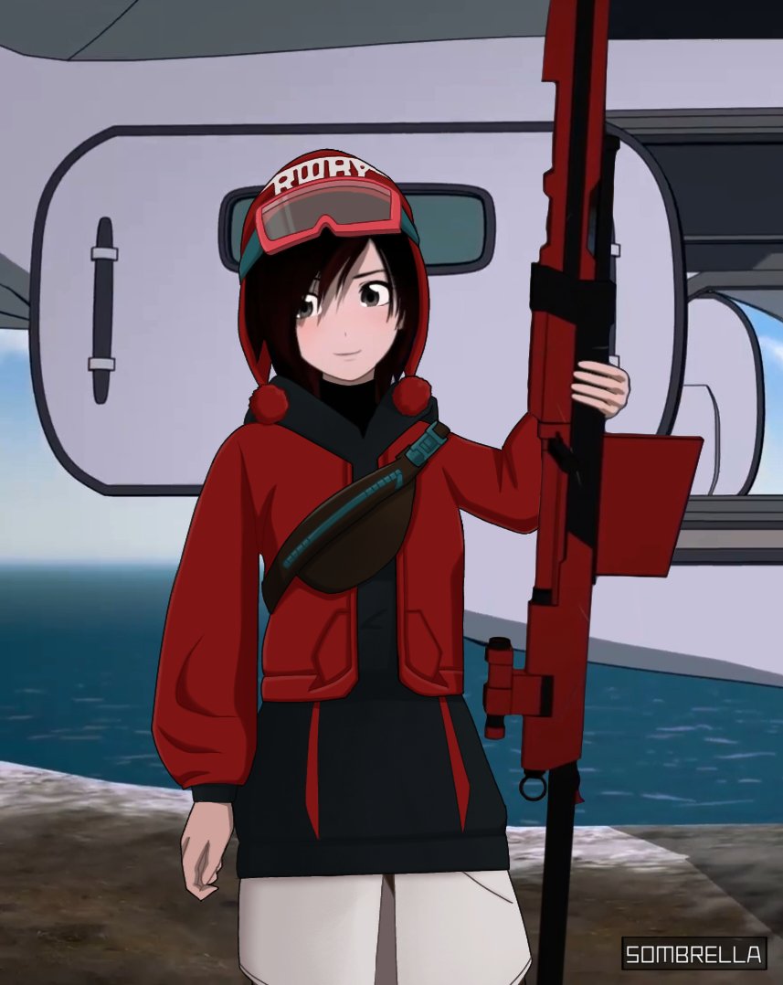 Sombrella3's tweet image. Happy birthday, Ruby Rose!🌹
#RWBY #RubyRose