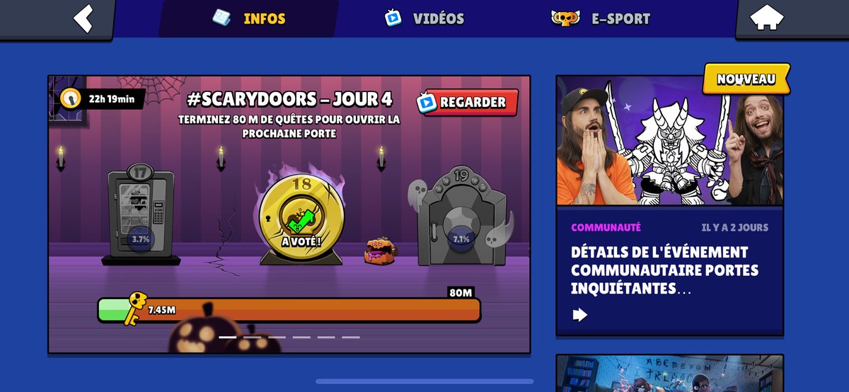 Okay… hear me out on this one… #ScaryDoors #BrawlStars