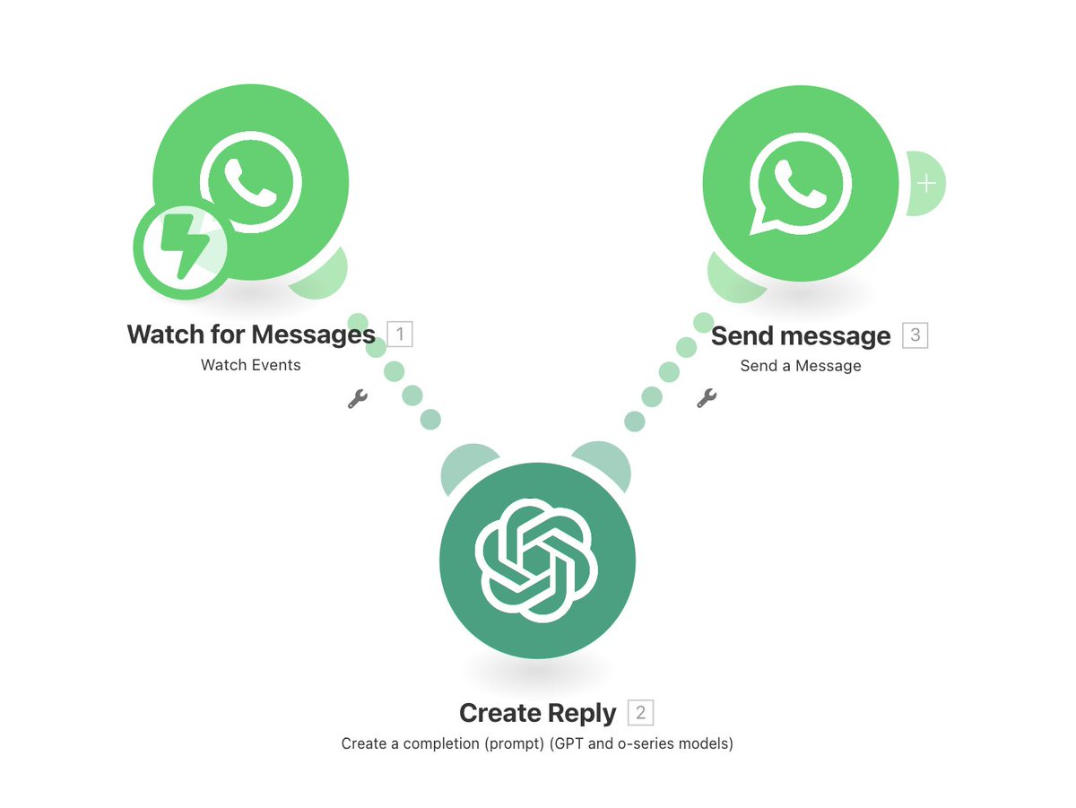 Zephyr_hg's tweet image. My WhatsApp responds to customers 24/7 now.
Built an AI assistant that handles questions, provides support, and responds in my exact brand voice.
Closed 3 deals while I was asleep last night.
No more missed messages or frantic copy-paste responses.
Customers get instant help…