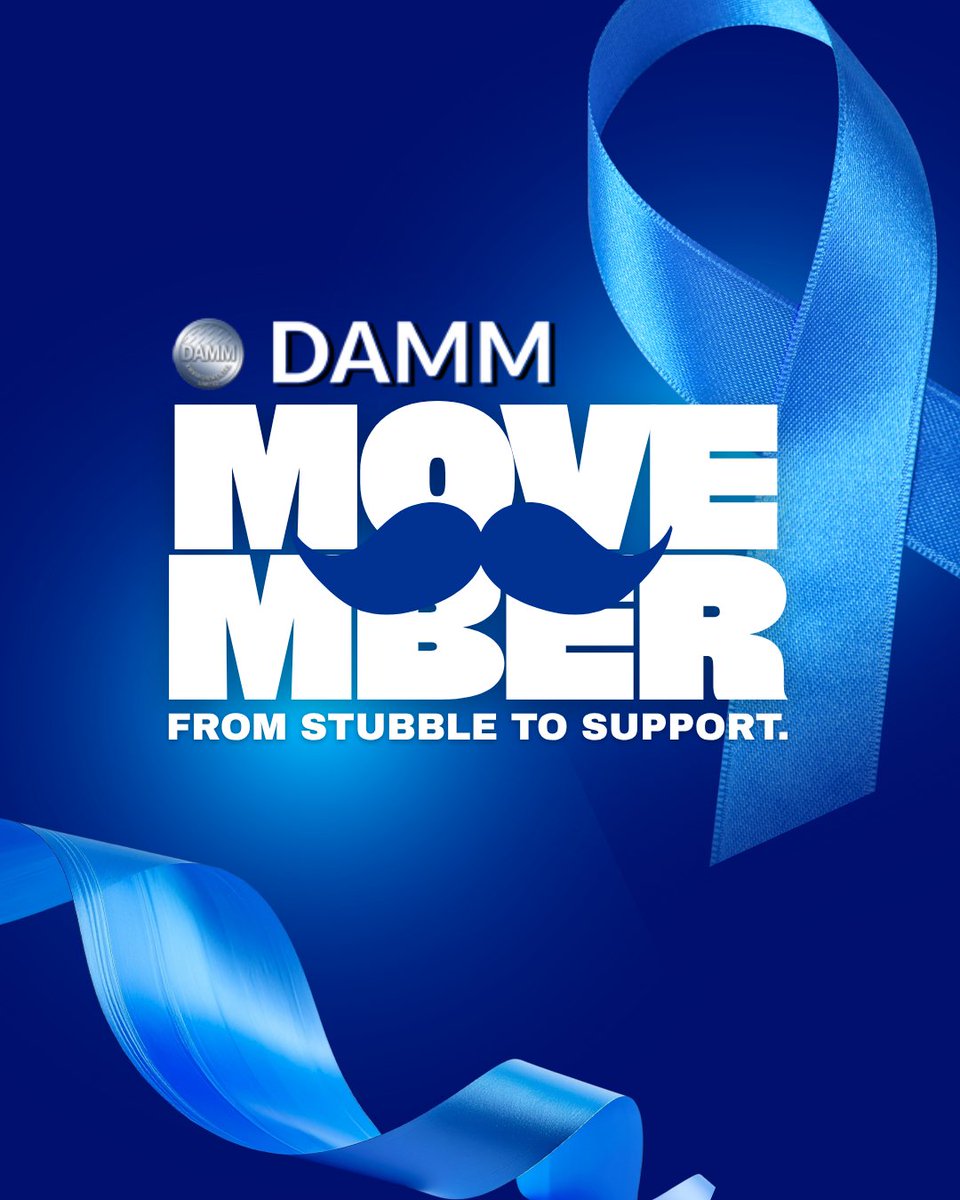 DAMM247's tweet photo. The men at DAMM Environmental are growing their Mo’s this Movember to raise funds and awareness for men’s health — for all the dads, brothers, sons and mates in our lives. 💙

Support the cause &amp; donate here: https://t.co/XYATeeJ1TC
#Movember #MensHealth #TeamDAMM https://t.co/MU3L07H2B0