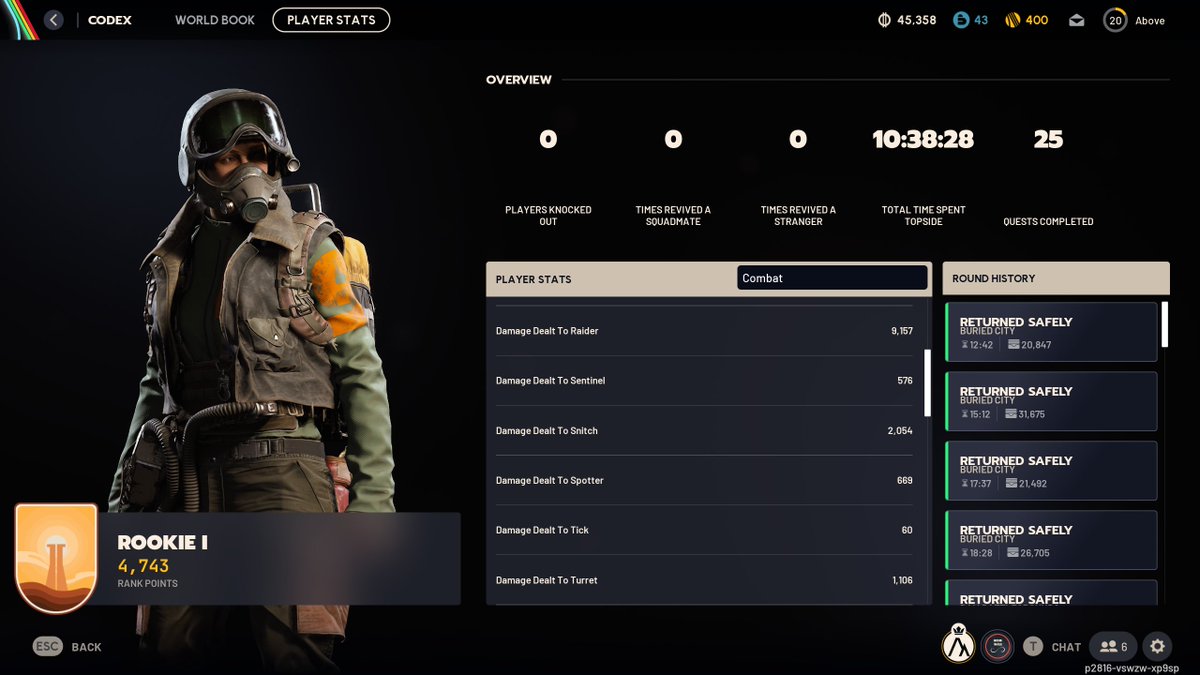 WHAT AN INSANE LAUNCH DAY!

Here are some fun Day 1 stats!

Hit level 20 &amp; unlocked Expeditions ✅
Most Workshop upgrades to level 2 ✅
Maintained a 70% survival rate ❤️‍🩹
Dealt 9,157 damage to raiders 🔫
Took 3,235 damage from raiders in return 🤕

WE RUN IT BACK TOMORROW @ 4 PST!