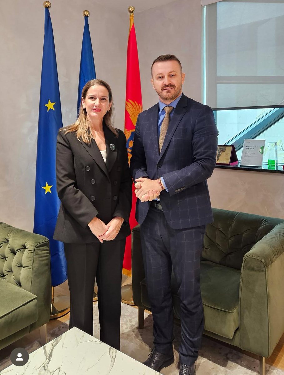 🤝 Great meeting with Maraš Dukaj, Minister of Public Administration of #Montenegro, on advancing #digitalization &amp; recognition of trust services within #CEFTA.

👉 Focused on strengthening coordination, efficiency&amp;progress toward #EUSingleMarket through CEFTA tools.#integration