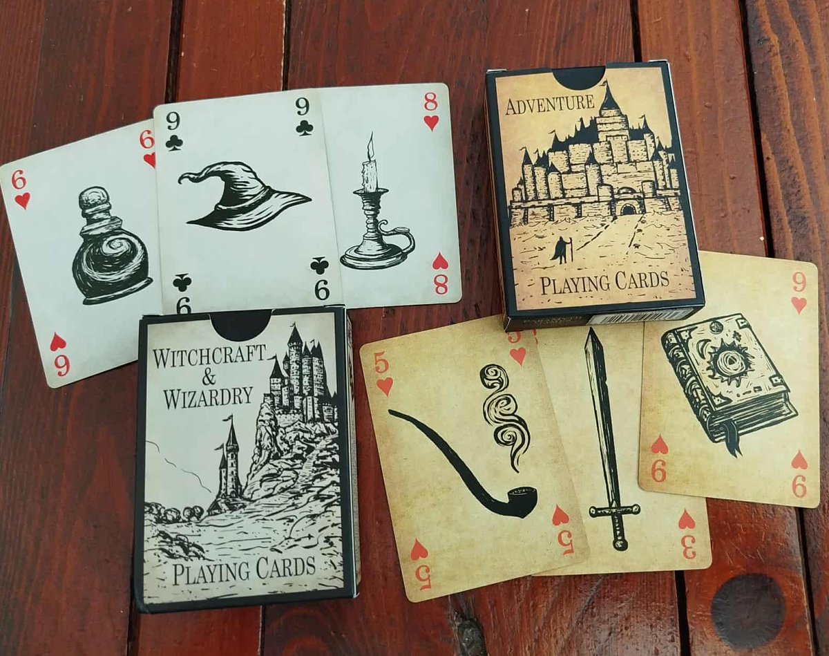 Fantasy-themed playing cards.
paramythgames.com