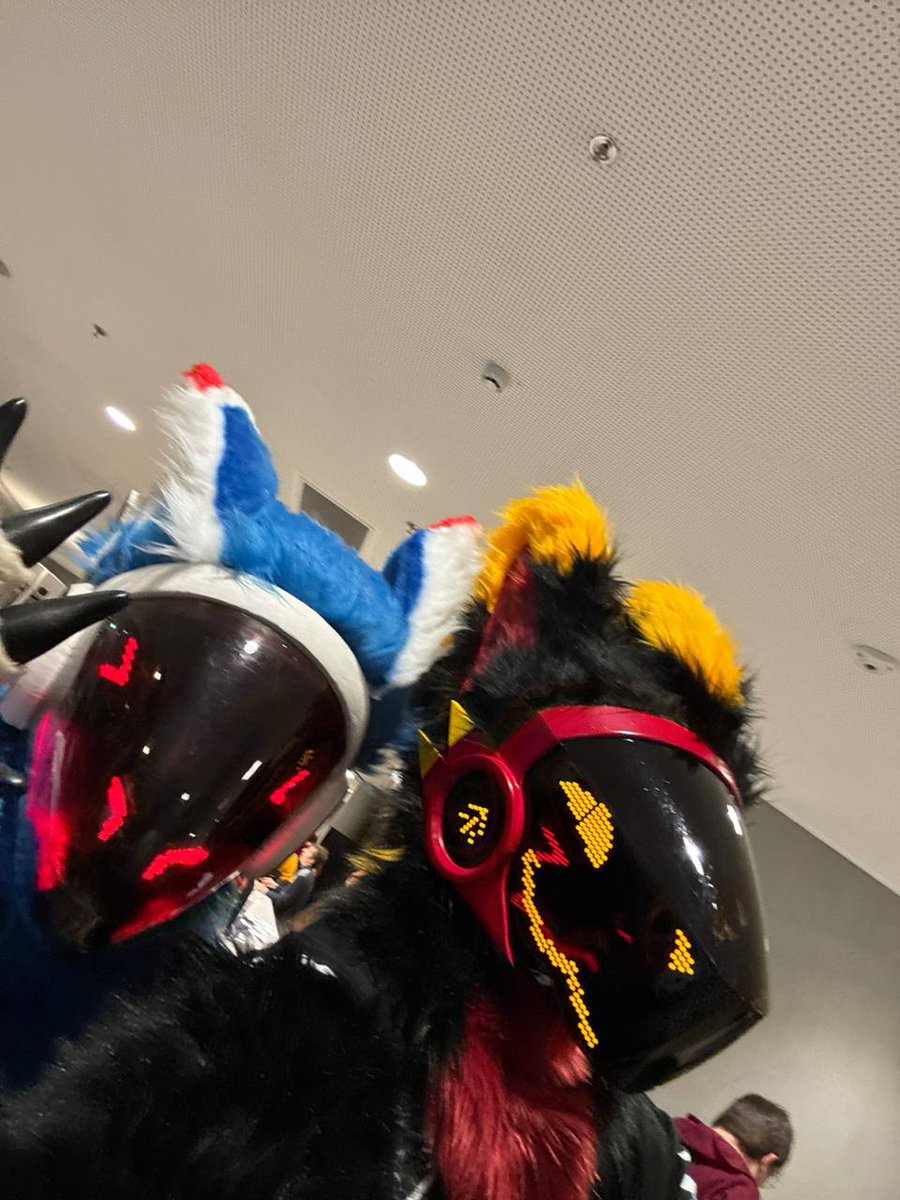 Circuit_Wolfy's tweet image. Greetings from #FBL #FBL13 in Paris with @Valley_Protogen. 

People have been so nice and friendly here. Looking forward suit more today and have fun. &amp;lt;3