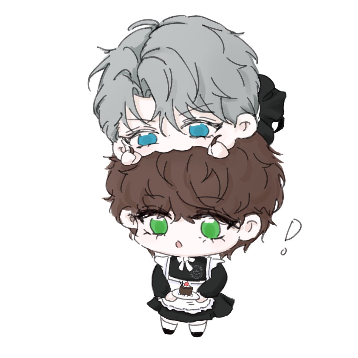 M_singgg's tweet image. 噢我很久没出现了(!)但其实还是画了一点点的哈哈哈
第一张是耀耀林同学约的图!私人稿件请勿使用❤️
第二张是很久之前做的表情包,套了安德鲁和卢克的头发进去哈哈哈
#너드프로젝트 #NerdProject #书呆子计划