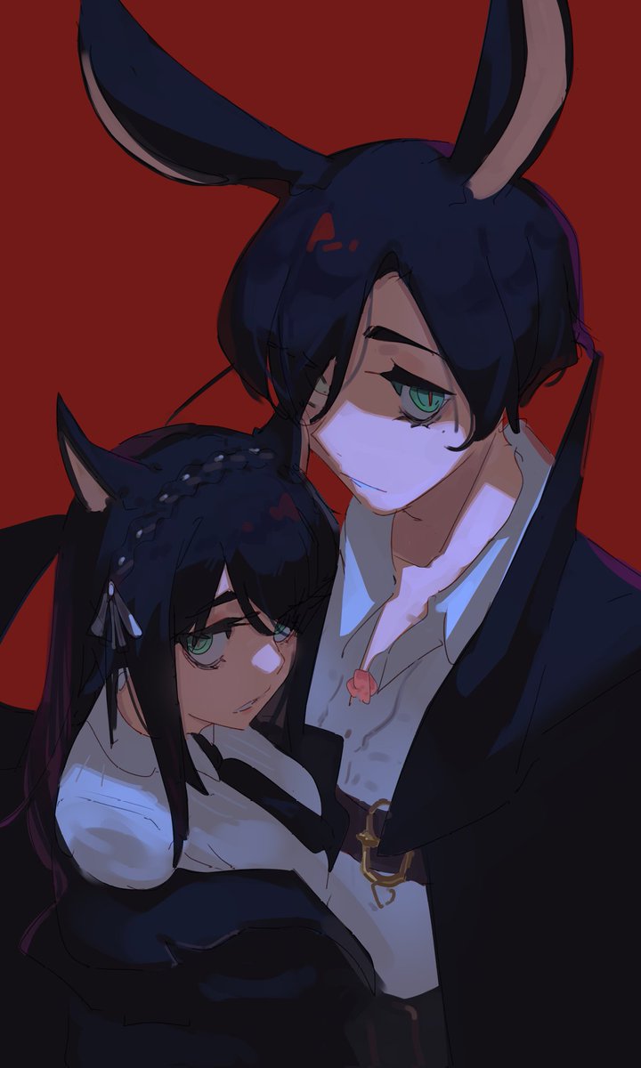 "Just a drop of blood will suffice......."

Happy halloween~~
Call of the Night vibes
Thanks <a href="/furorora/">furorora</a> for the *trick* or treat art 🎃
#GochuumonXIV