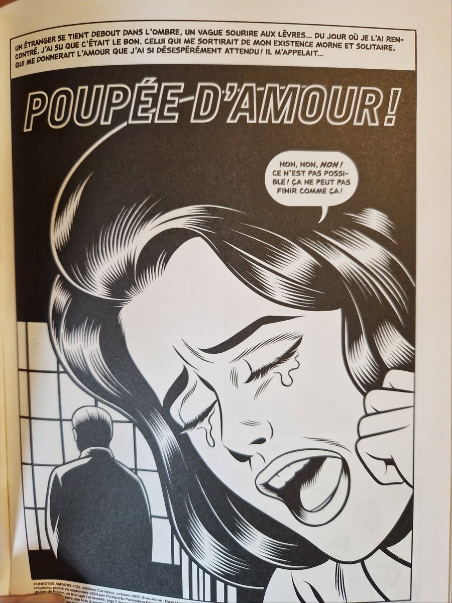 VinceBrunner's tweet photo. Charles Burns nourrit une passion étrange pour les comics romantiques. Avec les trois histoires de "Funestes amours" (11€), dans la collection Kim des éditions Cornélius, il en donne sa version dingo et morbide - l'accident de voiture comme acte érotique ? Fascinant... https://t.co/kHGmZzoBOR
