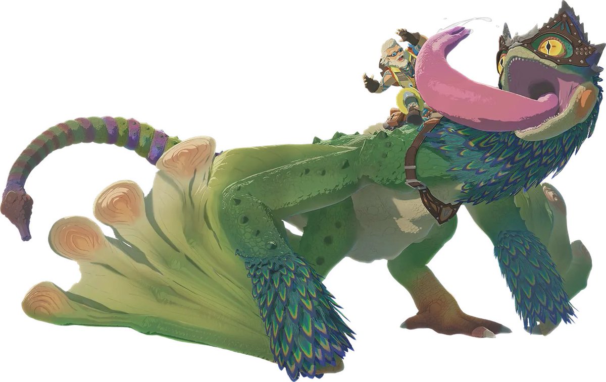 Official render for Ogden's Monstie, Chirpy, from Monster Hunter Stories 3