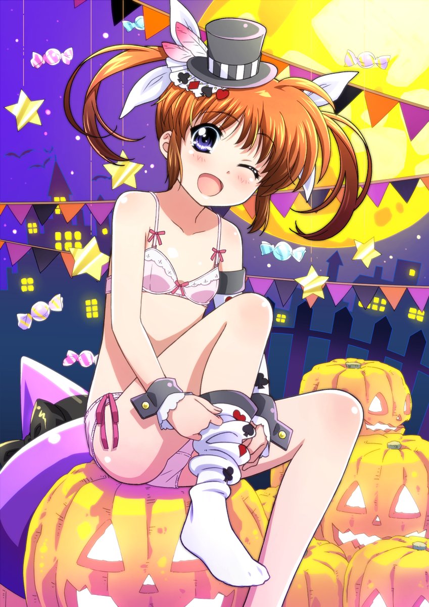 ハロウィンなので1枚脱がされるなのはさんたち
新規絵は後日!!多分!!!
#なのは #nanoha 