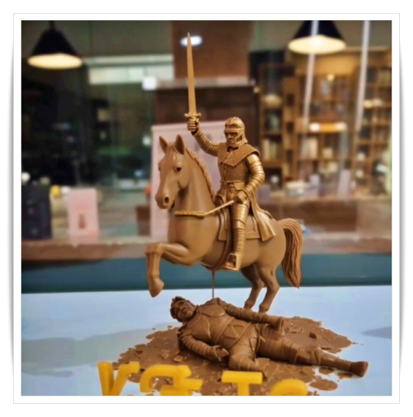 Y por qué no una estatua para el Rey Fernando El Católico, de tan importante y único acto de valor que tuvo lugar en nuestra ciudad y que es la única imagen en una bandera o pendón que existe en el mundo. ¿y tu que opinas?