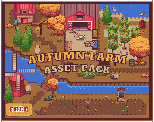 sablebytes's tweet image. Final day of October and my asset pack is out!

If you want some cozy assets to make a farm with, click the link below, they are FREE :)

Any feedback or reposts will be highly appreciated. And there is way more on the way!

sablebytes.itch.io/autumn-farming…

#pixelart #gameassets #gamedev