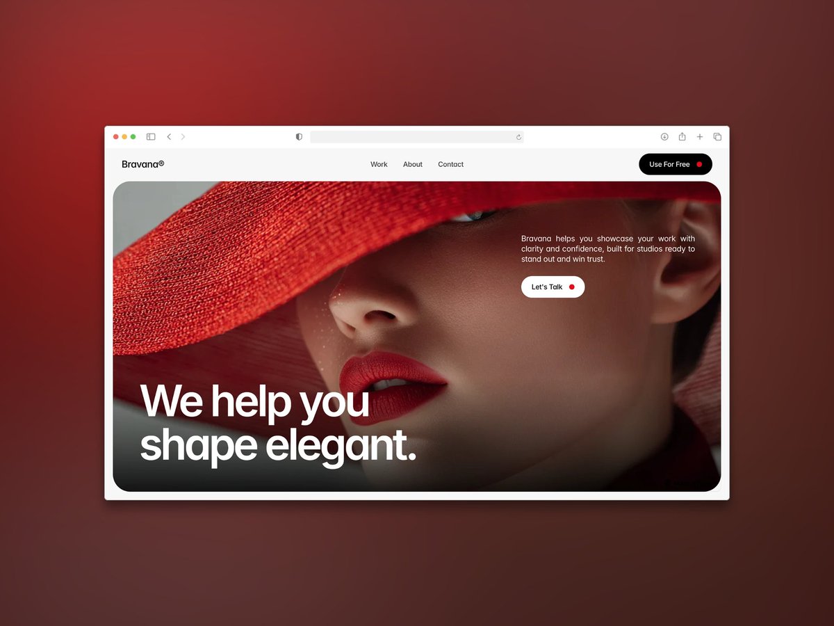 getframeplate's tweet image. 🖥 Bravana @framer template

A minimalist digital agency template for Framer, designed to showcase creative work with elegance and clarity.
By @qoim_h

→ frameplate.co/templates/brav…
