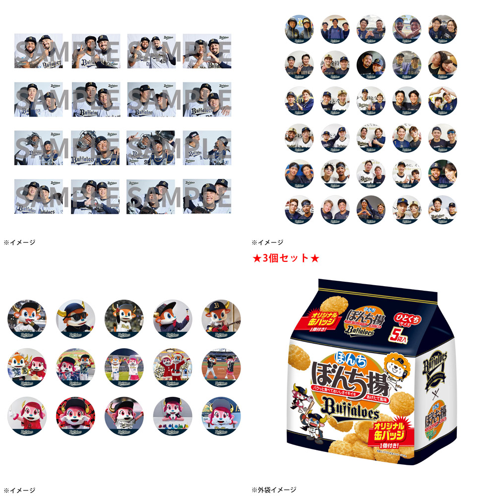 NEW🛒✨ ＼ 本日11時より、Buffaloes選手フォト コンビver.販売開始