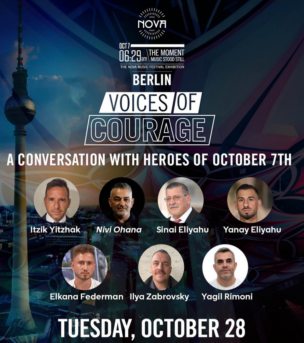 Diese Info von <a href="/BartalYossi/">Yossi Bartal</a> drüben auf Bluesky sollte hier gespiegelt werden:

"Die Nova-Ausstellung in Berlin hat den Sohn des bekanntesten rechtsextremen Terroristen Israels, Noam Federman, als Gast eingeladen. Er selbst ist ein Kriegsverbrecher, der Lieferungen humanitärer