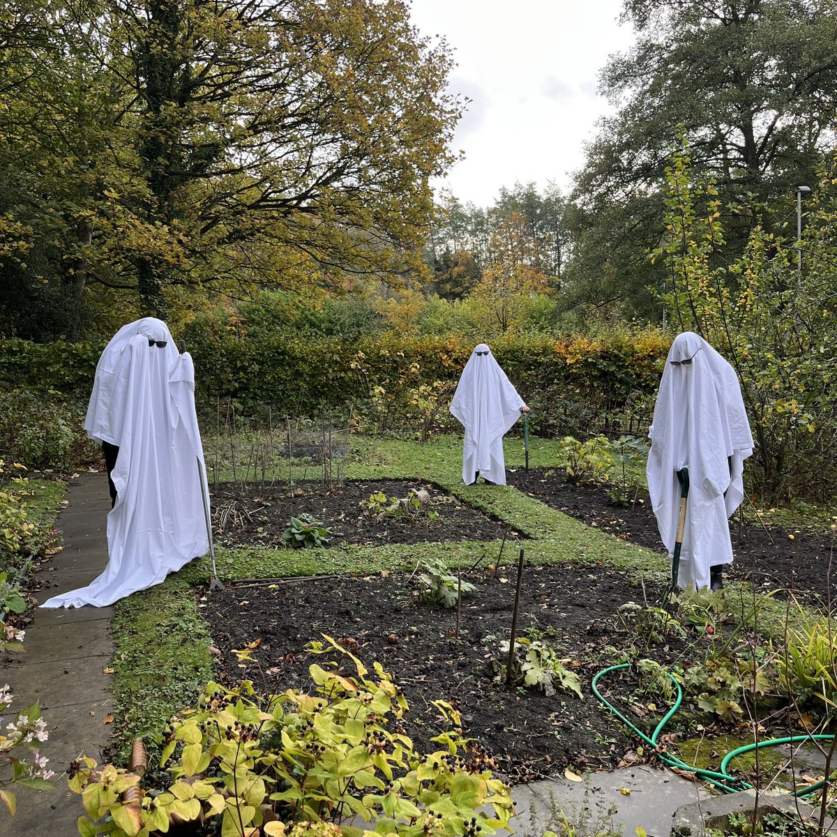 Exploring without limits for Hallowe’en <a href="/trevscollege/">Trevelyan College</a> #TrevelyanCollege #explore #community