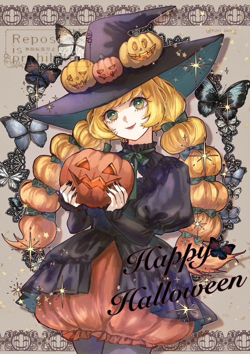 パンプキンの魔女🎃

#Halloween2025
#ハロウィンイラスト2025