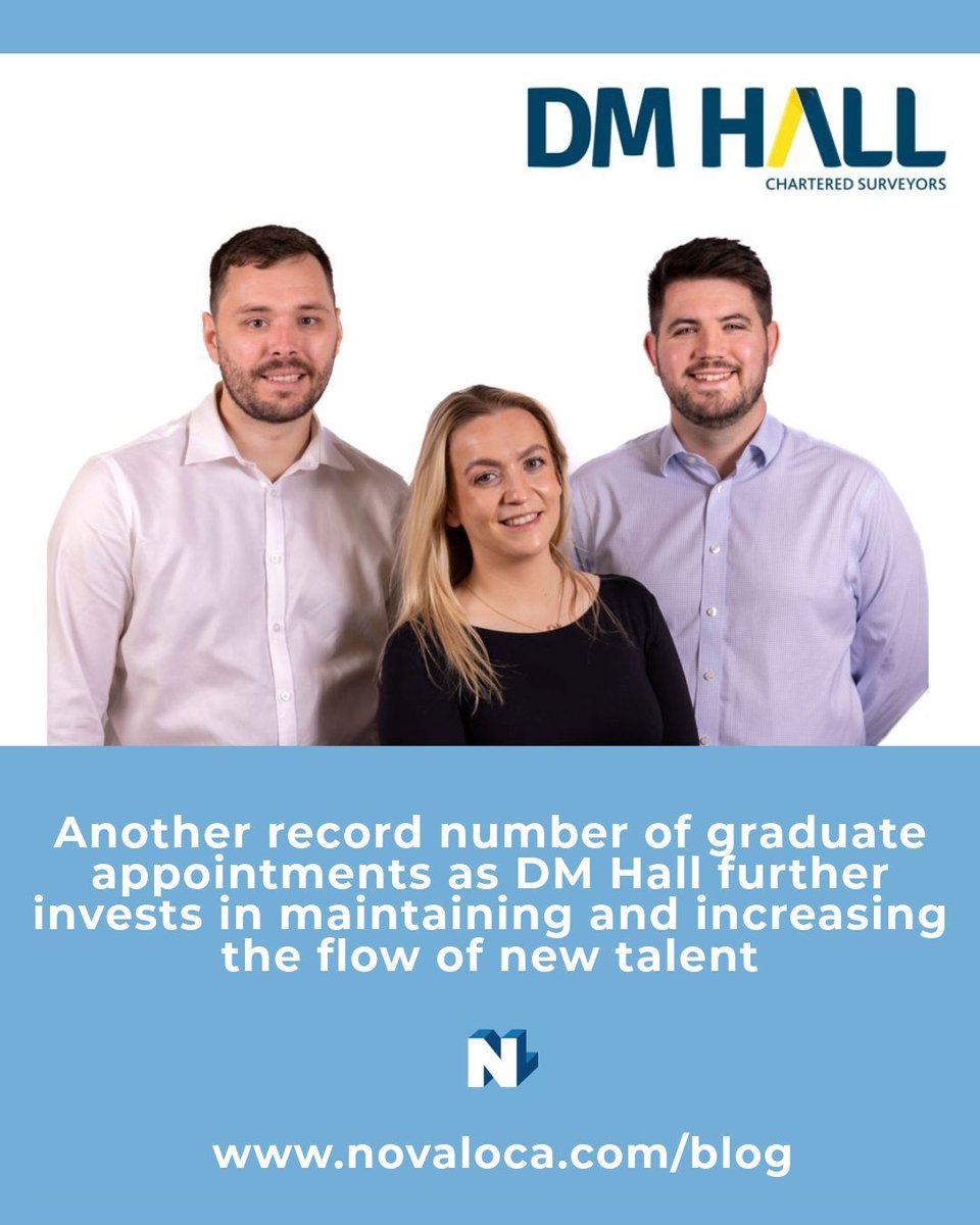 Exciting times at DM Hall! The firm has welcomed 15 new graduates across the UK — a record intake to the profession — as part of a dedicated push to invest in its talent pipeline: buff.ly/4iSqofC
