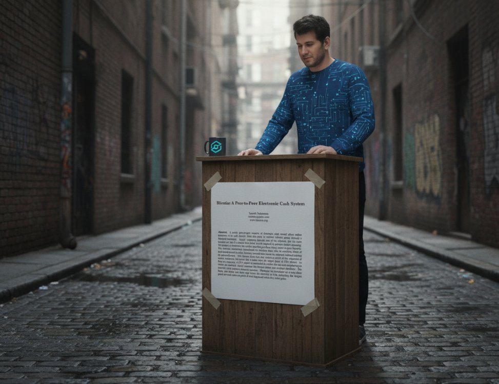 ArmaDex_io's tweet image. The #BitcoinWhitePaper turns 17 years old today! 🎉

Back then, it was just a 9-page PDF
Today? A multi-billion-dollar market and a global revolution that never stopped growing.

We often forget that it all started in chaos, confusion, criticism, doubt…
And then, little by…