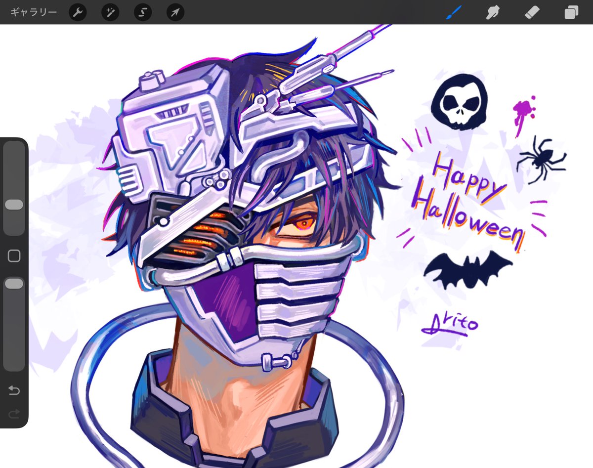 ハロウィンといえばそう、死神です 当たり前ですね