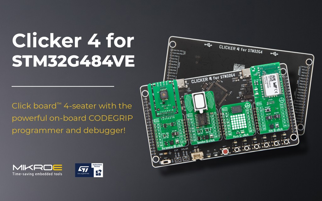 mikroel's tweet image. 🚀 Power your next big idea – 4 mikroBUS™ sockets + onboard CODEGRIP! #STAuthorizedPartner

mikroe.com/blog/clicker-4…