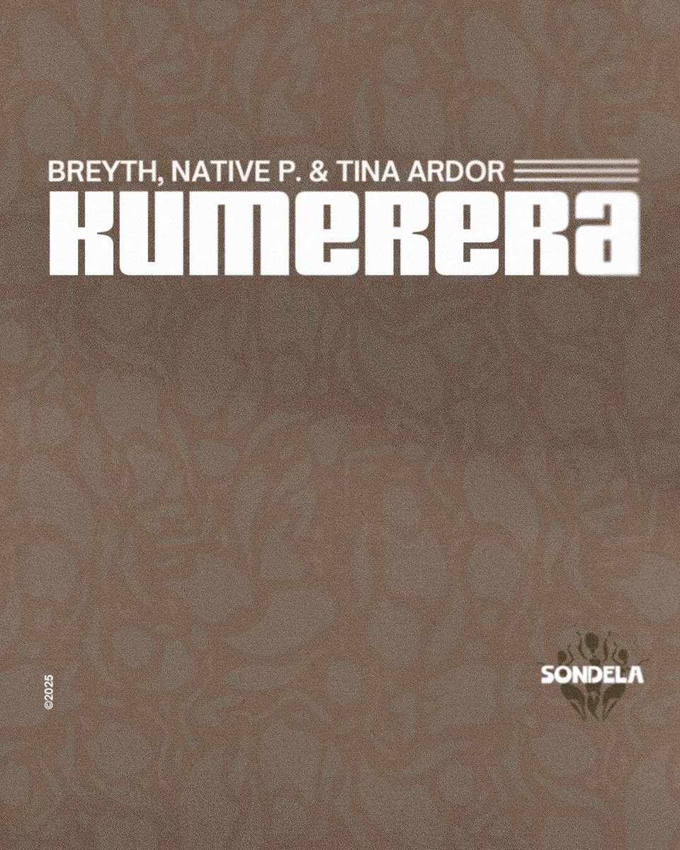 Urban Lifestyle (@ul_mzansi) on Twitter photo Breyth, Native P. & Tina Ardor unite heritage and house on Kumerera (Extended Mix). Feel Kikuyu folk chants meet hypnotic Afro-house vibes! 🎶 Visit #UrbanLifestyle for more: urbanlifestylesa.co.za/2025/10/31/kum…
<a href="/Sondela__/">Sondela Recordings</a> Breyth, Native P. & Tina Ardor unite heritage and house on Kumerera (Extended Mix). Feel Kikuyu folk chants meet hypnotic Afro-house vibes! 🎶 Visit #UrbanLifestyle for more: urbanlifestylesa.co.za/2025/10/31/kum…
<a href="/Sondela__/">Sondela Recordings</a>