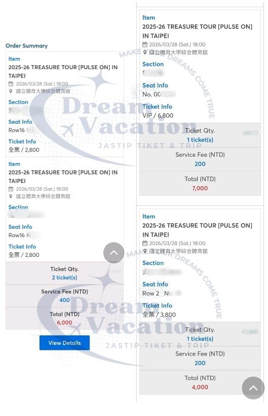 Proof Treasure in taipei, thankyou 🥰

#proof #TREASURE #teume #TREASURE_PULSE_ON_IN_TAIPEI #jastiptrusted #jastipwithdreamvacation