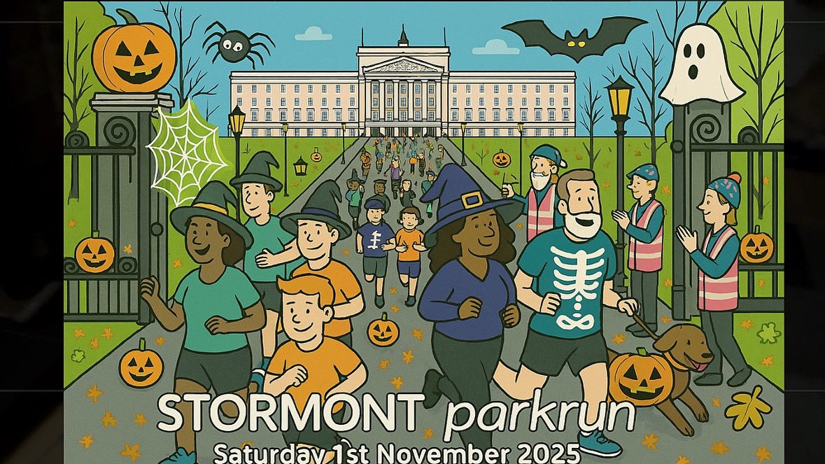 Stormont parkrun tweet media