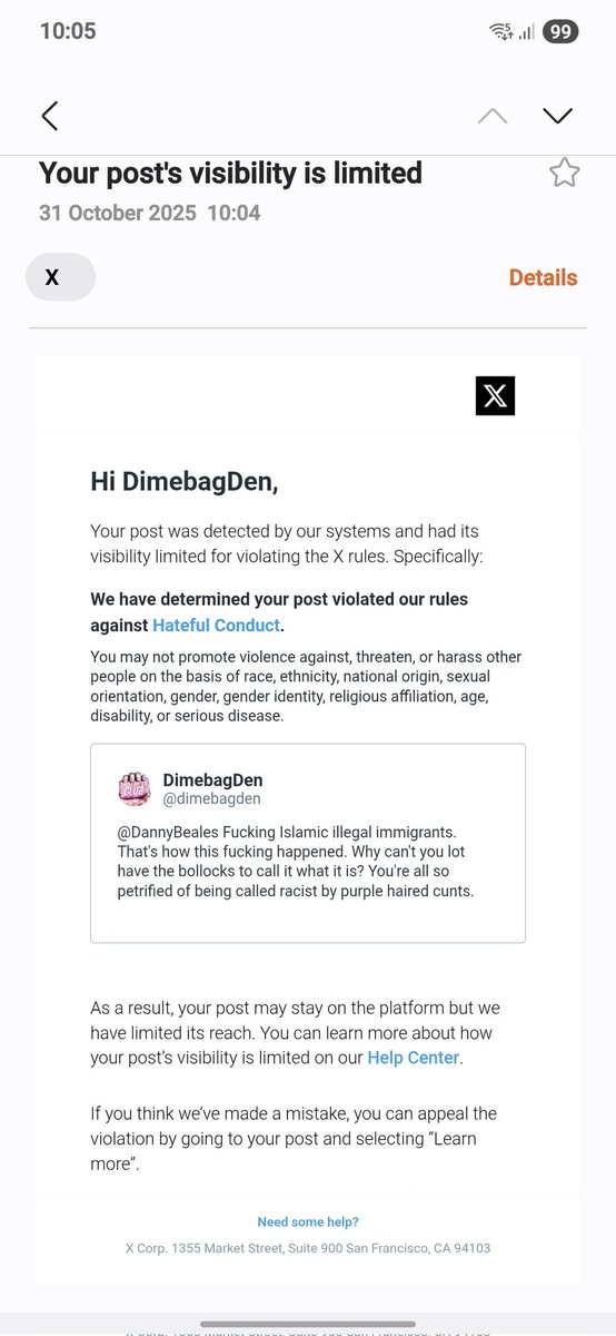 dimebagden's tweet image. Even X doesn&apos;t want you pointing out the obvious cause of this recent spike in murders.