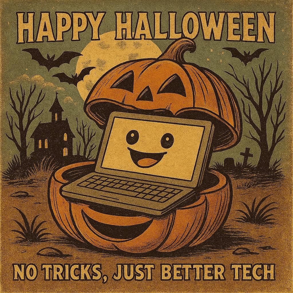 Shadowserve's tweet image. Don’t miss a trick this Halloween - Treat yourself (and your company) to better IT!

Because no one likes spooky systems or ghosted emails. 👻💻

#HappyHalloween #ITSupport #TechTreats #Shadowserve