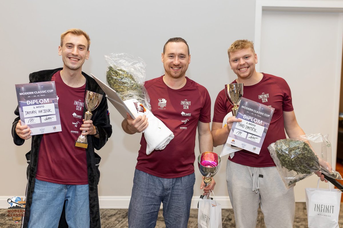 🥈チェコモダンクラシックカップ2位😁