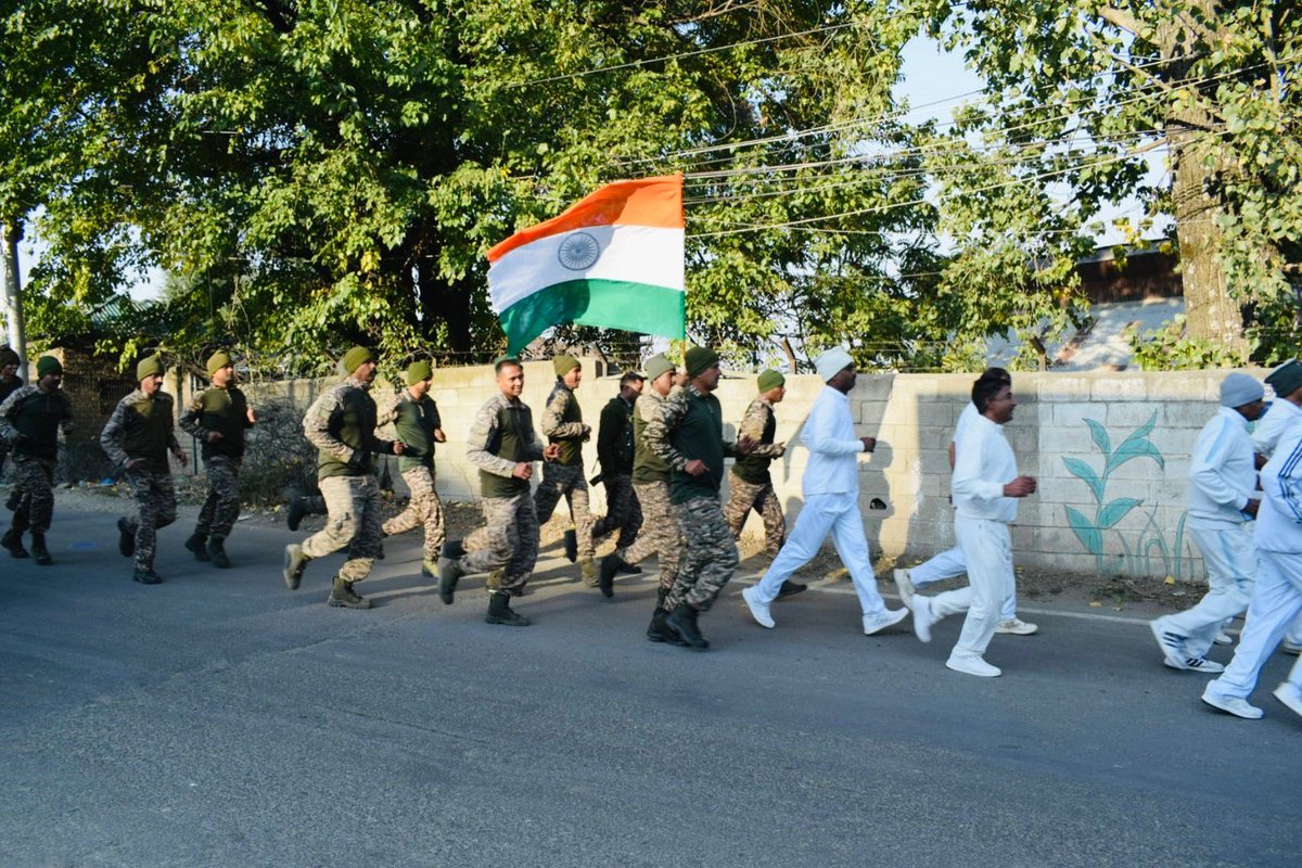 It was a day full of zest and inspirations.
National Unity day fervour was there to be witnessed  <a href="/diprjk/">Information & PR, J&K</a> <a href="/dicbandipora/">Information & PR, Bandipora</a> <a href="/PIBHomeAffairs/">PIB - Ministry of Home Affairs</a> <a href="/OfficeOfLGJandK/">Office of LG J&K</a>