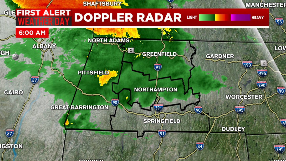 Good morning! We are starting off on a damp note as the last of our rain from last night moves out... our attention turns now to the gusty winds on this Halloween!