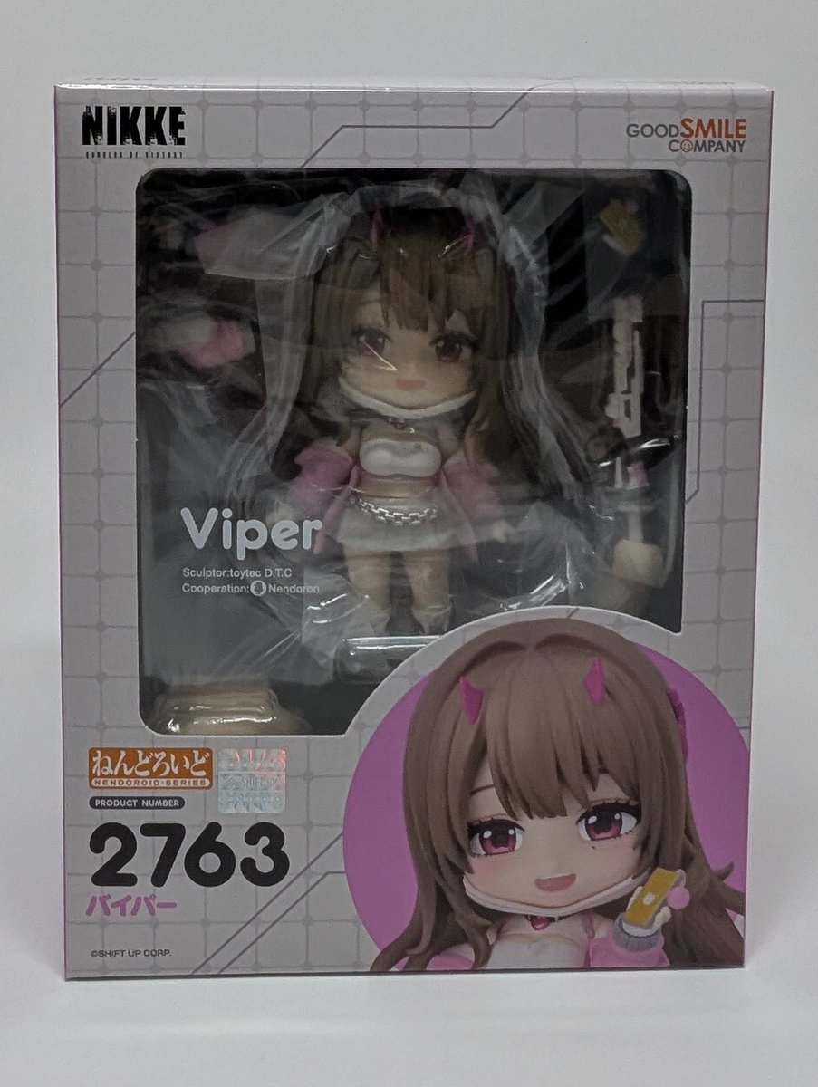 特典付き】ねんどいろ NIKKE Viper フィギュア 2763 予約安心出荷