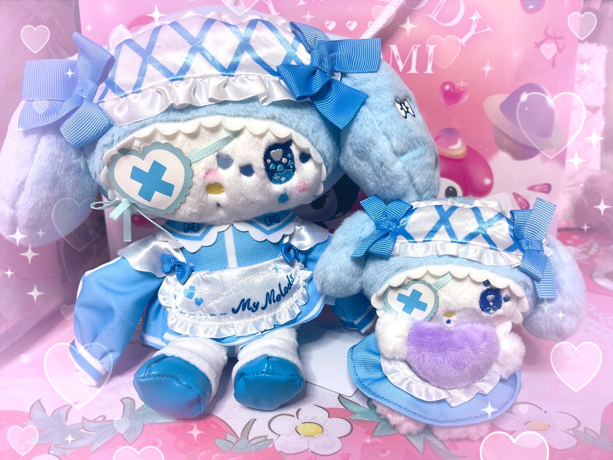 マイメロ❤️ Z24184】マイメロディ合皮チェックプレートリボン多機能ポーチ