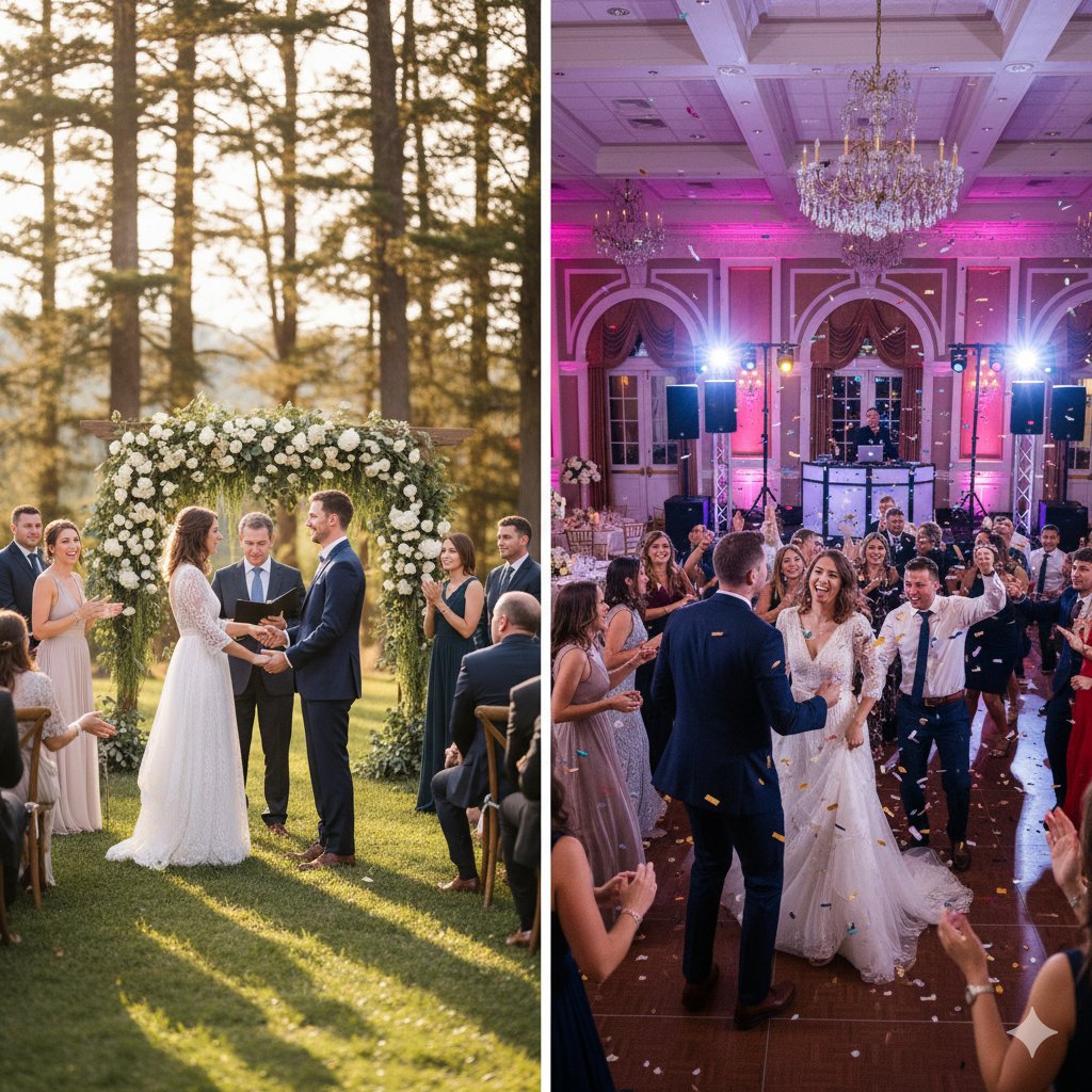 greatEvent_'s tweet image. Ceremony or reception — what’s the difference? 🤔 Dive into our guide and plan both with confidence!
 greatevent.com/wedding-ceremo…
#WeddingPlanning #CeremonyVsReception #EventTips #greatEvent