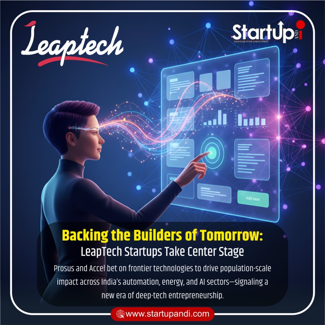 Startup_and_I's tweet image. Prosus and Accel bet on frontier technologies to drive population-scale impact across India’s automation, energy, and AI sectors, signaling a new era of deep-tech entrepreneurship.

@Kumod2001 @ProfessorRana @rajeevkumar @prabhash @AarohiKeshav1 

#deeptech #techstartup #Startup