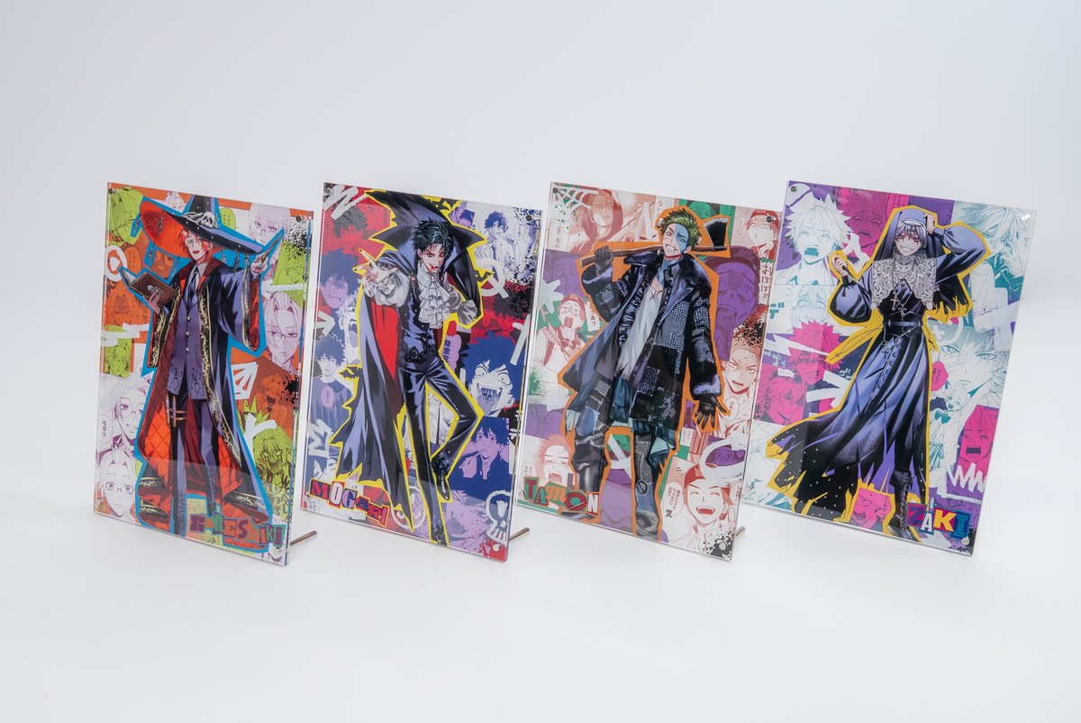 コミックスと並べたときに、この大きさ✨
迫力あります👻

#PBGFポップアップ