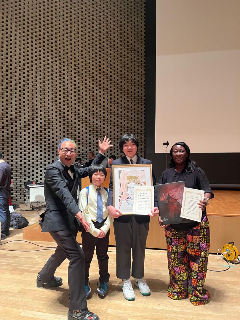 SpynoArt's tweet photo. I'm deeply honored and humbled to receive the Best Artist Award at the PIP Global Disability Art Festival 2025 in Japan for my work titled “Within the Trauma of Disability.”

This recognition is not just a personal achievement but a celebration of resilience and creativity https://t.co/By7X8RiHI5