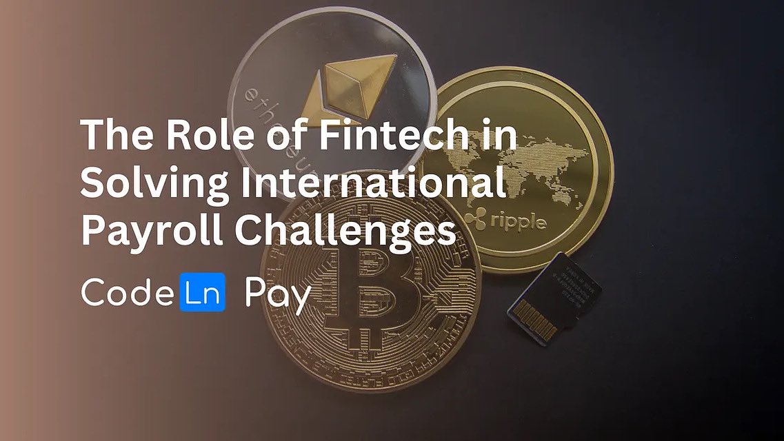 Codeln_spaces's tweet image. 🌍 As teams go global, payroll gets complicated — but fintech is changing the game.

Discover how innovations in cross-border payments, automation, and compliance are redefining how companies pay international talent.

🔗 Read more: medium.com/codeln/the-rol…