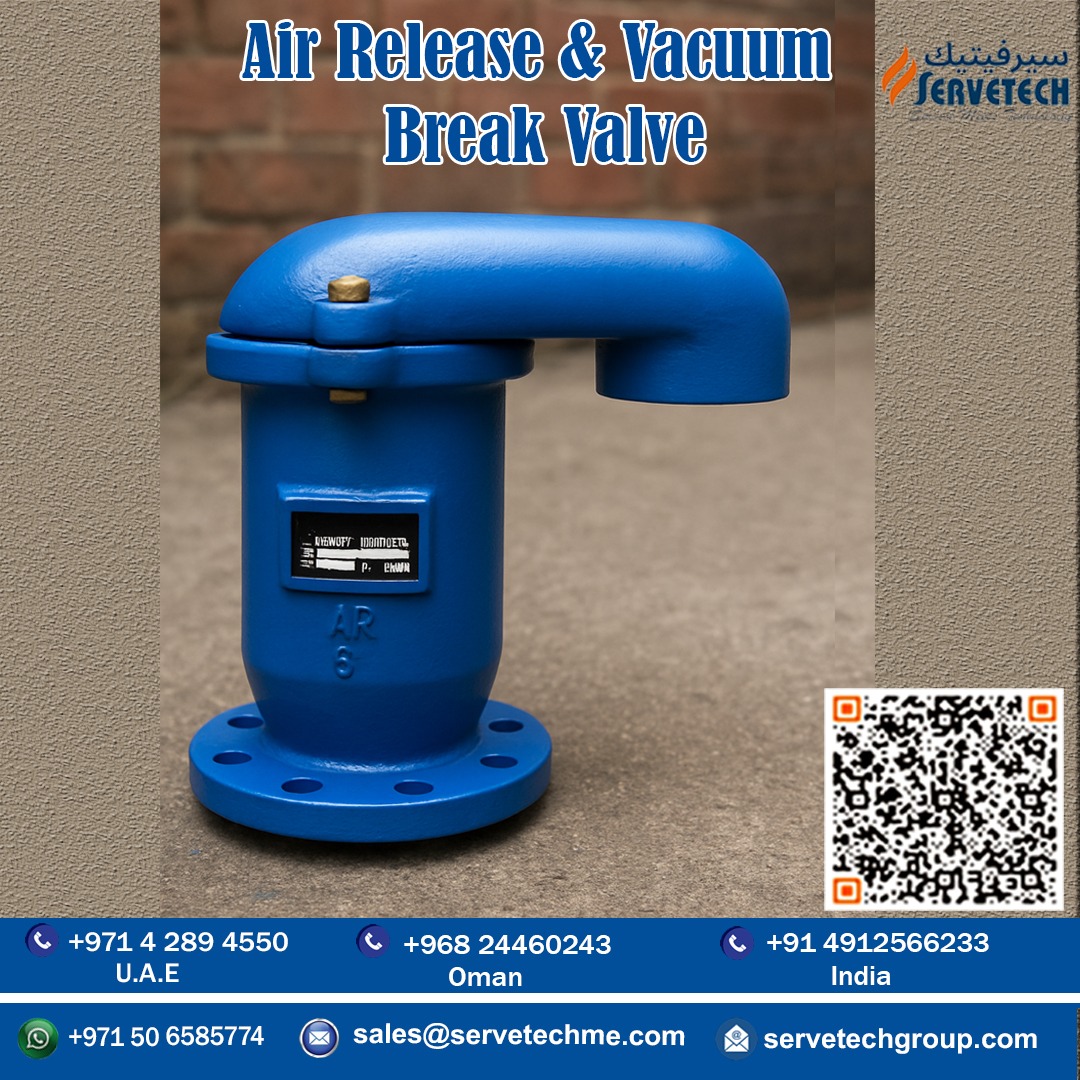 Servetech_'s tweet image. 🌬️ AV-MH Air Release &amp;amp; Vacuum Break Valve — Protect Your Pipes
Auto vents air on fill, admits air on vacuum, and prevents water hammer &amp;amp; pipe collapse. Float-activated, rugged, maintenance-free.
📩 DM for specs &amp;amp; quotes.
#AirReleaseValve #VacuumBreaker #Servetech