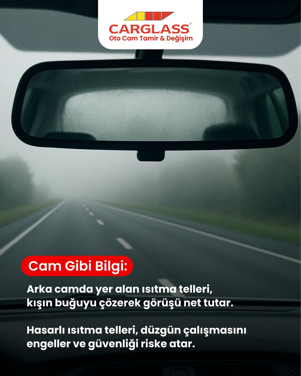 Her detay, yolculuğunuzun garantisidir.
Buğuya teslim olmayın!

#TeamCarglass #CarglassTürkiye #OtoCamTamiri #OtoCamDeğişimi #GüvenliSürüş