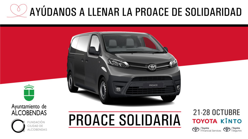 #ToyotaEspaña vuelve a llevar a cabo su motor del compromiso con la acción #ProaceSolidaria

Las entidades del grupo ONE TOYOTA recaudan más de 500 kilos de alimentos y productos de higiene, además de una donación económica de 3.500 euros
Se destinarán a proyectos sociales