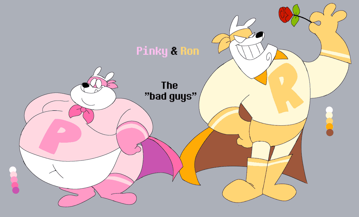 two wacky villains who absolutely suck at their jobs

(these guys replaces lancer in my AU)