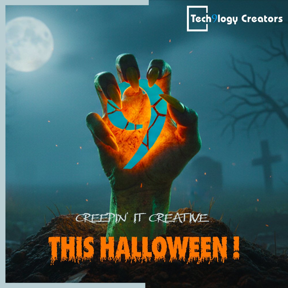 t9lcreators's tweet image. Tech9logy Creators wishes you a night full of treats, giggles, and spooky joy! 🎃✨ 
May Halloween bring you glowing smiles, little thrills, and countless memories. Stay spooky, stay safe! 👻🍬🕷️
#Tech9logyCreators #HappyHalloween #Scary #Pumpkin #Spooky #Horror #Halloween