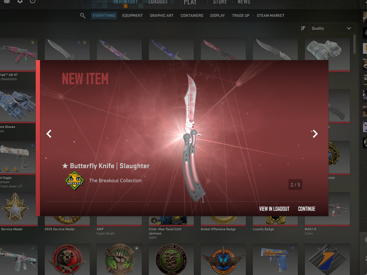 Bought some good knives cheap!

Drop your tradelink, imma send some junk!