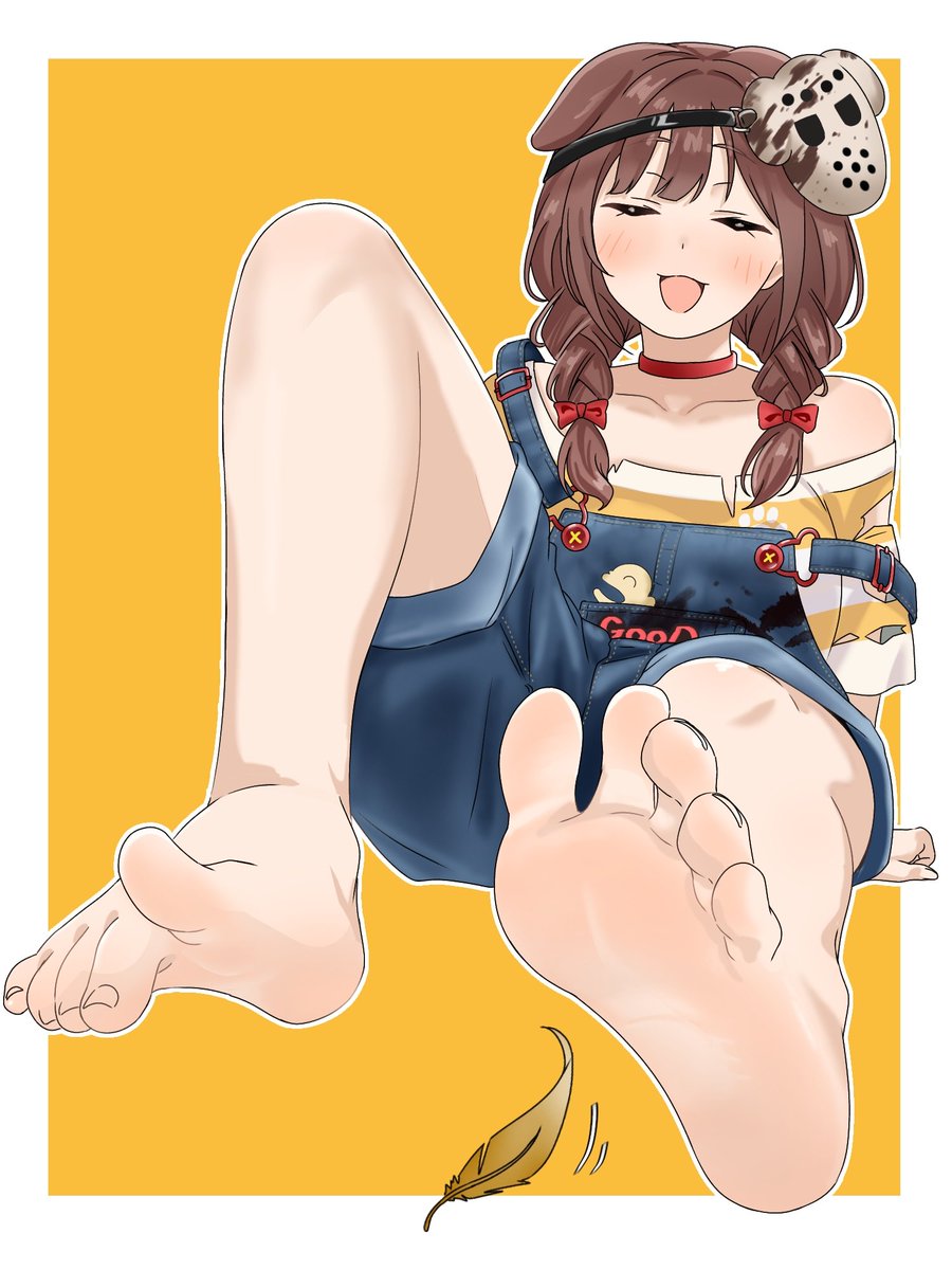 ぐへへ イタズラしちゃうぞ〜
……アッ 