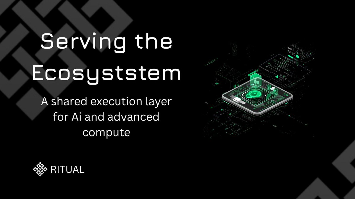 𝐖𝐡𝐚𝐭 𝐢𝐬 𝐑𝐈𝐓𝐔𝐀𝐋?

I’ve been exploring <a href="/ritualnet/">Ritual</a> , a blockchain that focuses on intelligent on-chain computing, not just transactions. It allows smart contracts to connect with AI models, ZK proofs, secure enclaves (TEEs), unlocking new layers of capability and