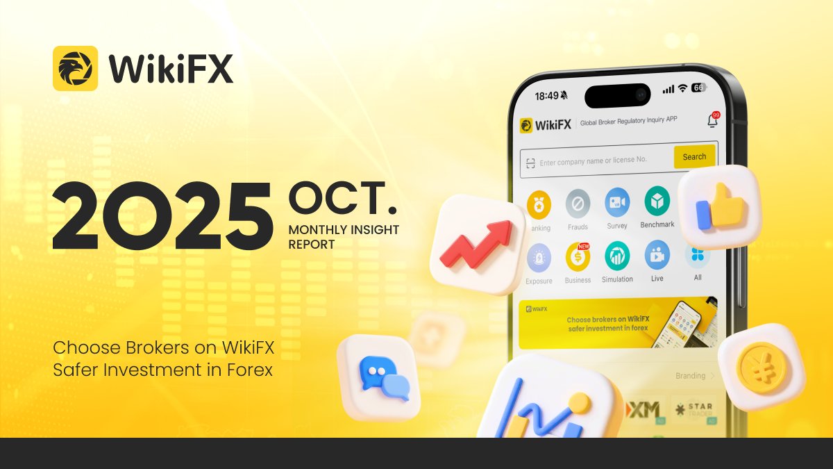 🌎As the world's leading forex ecosystem service platform,
Our E-journal —— WIKIFX HORIZON, dedicated to exploring industry trends and highlighting key initiatives,
improving transparency and security. The content of October has now been published.

💡Click here: