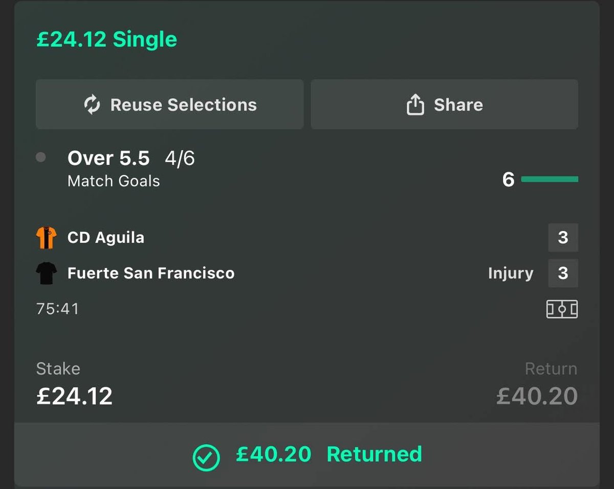 dibdabdo's tweet photo. @bettingvillage I’ve had a good 24 hours over 1.1k won 🤑🥳 https://t.co/T5uBCEYlYP