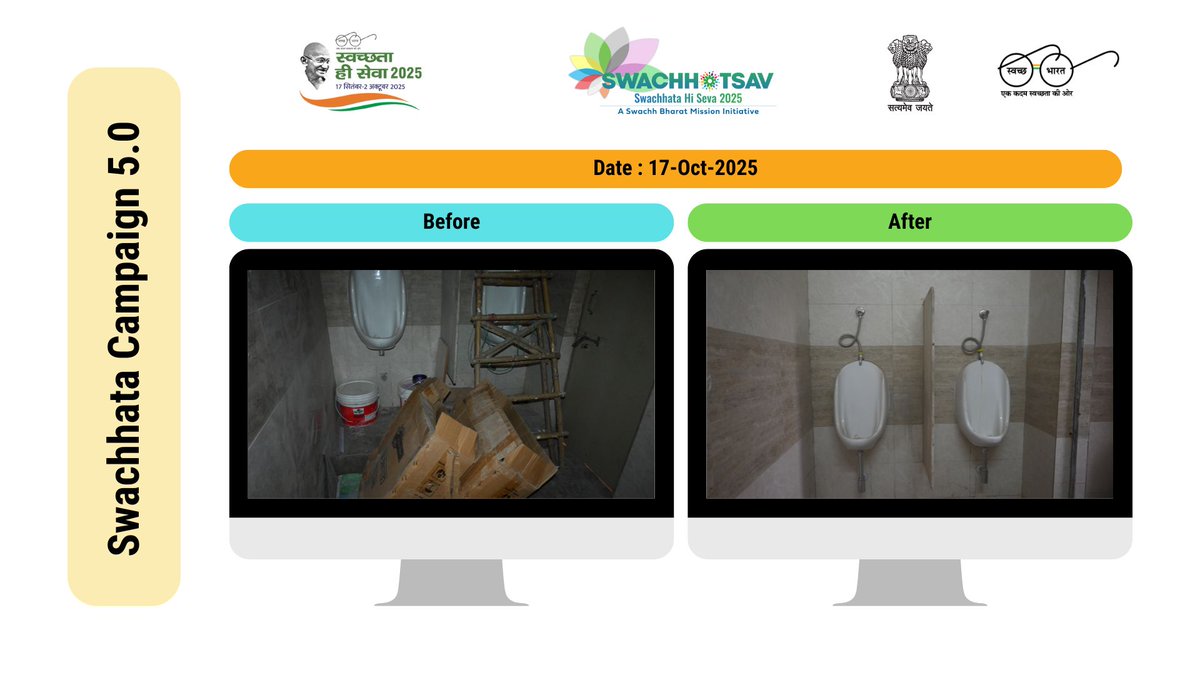 SLUSIindia's tweet photo. SLUSI participation in "Special Campaign 5.0"
@AgriGoI
#SwachhBharatMission #specialcampaign5 #SwachhataHiSeva2025 https://t.co/kSBqDM2KjK